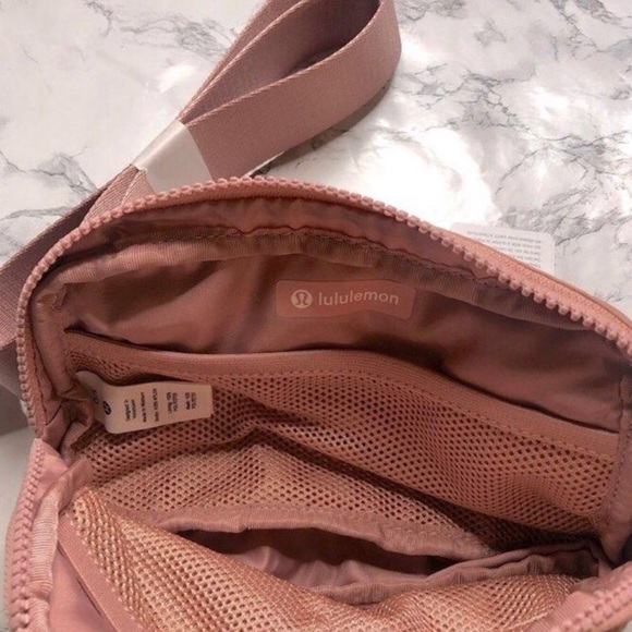 lululemon athletica Bags Lululemon Everywhere Belt Bag Extended Strap Pink Pastel Poshmark